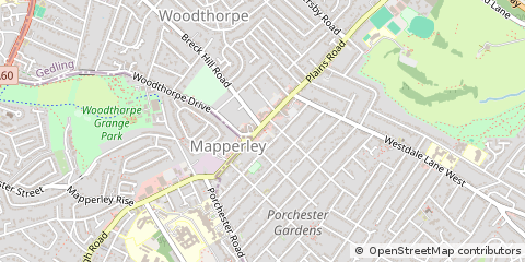 Map of Nottingham