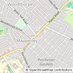 Map of Nottingham