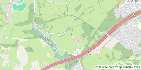 Map of Cardiff, South Wales