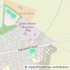 Map of Sawston, Cambridge
