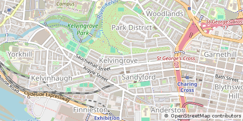 Map of Glasgow