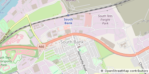 Map of Middlesbrough