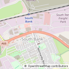 Map of Middlesbrough