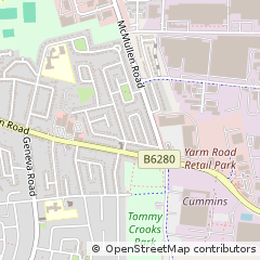 Map of Darlington