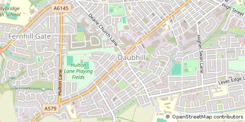 Map of Bolton