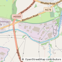 Map of Burnley