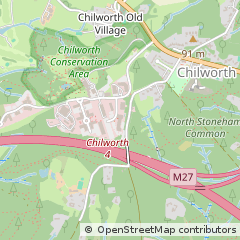 Map of Southampton, Hampshire