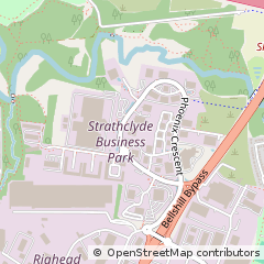 Map of Bellshill, Lanarkshire