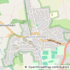 Map of Winscombe, Avon