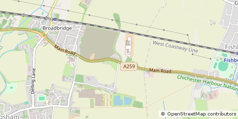 Map of Bosham