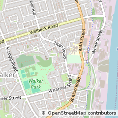 Map of Newcastle Upon Tyne