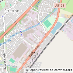 Map of Burton-on-Trent