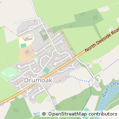 Map of Banchory, Kincardineshire