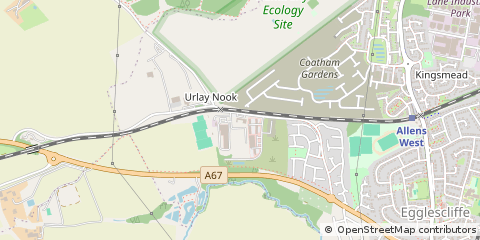 Map of Eaglescliffe