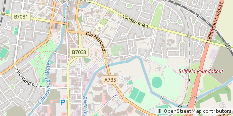 Map of Kilmarnock
