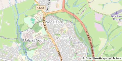 Map of Newport