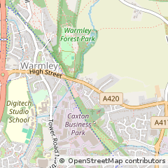 Map of Bristol, South Gloucestershire