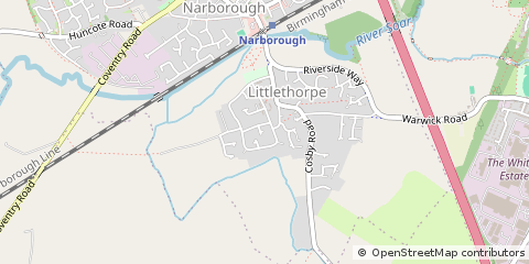 Map of Leicester