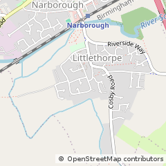 Map of Leicester