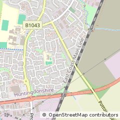 Map of ST. Neots, Cambs