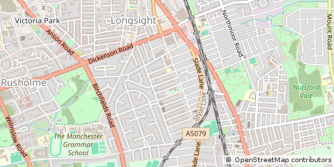 Map of Manchester