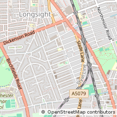 Map of Manchester