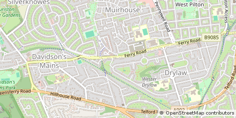 Map of Edinburgh