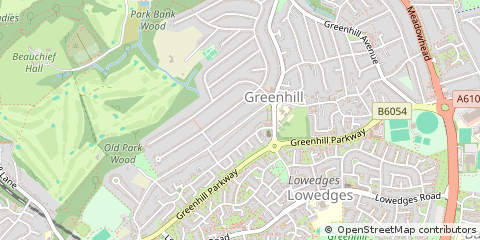 Map of Sheffield