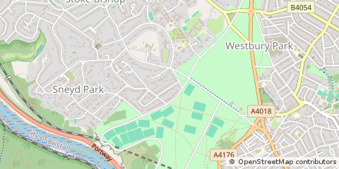 Map of Bristol, Bristol, City of
