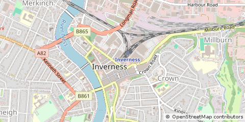Map of Inverness