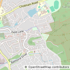 Map of Camberley