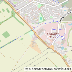 Map of Dalkeith, Midlothian