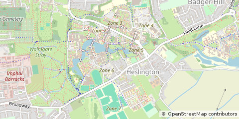 Map of York