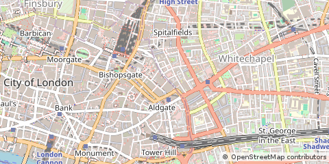 Map of London, Dorset