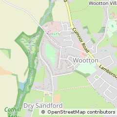 Map of Abingdon, Oxfordshire