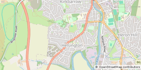 Map of Kendal, Cumbria