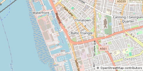 Map of Liverpool