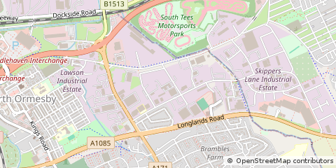 Map of Middlesbrough