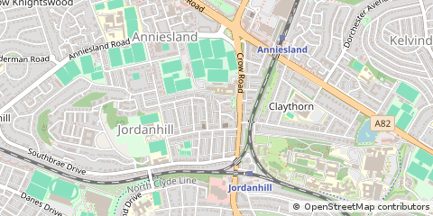 Map of Glasgow