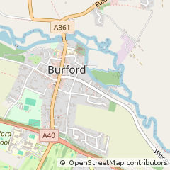 Map of Burford