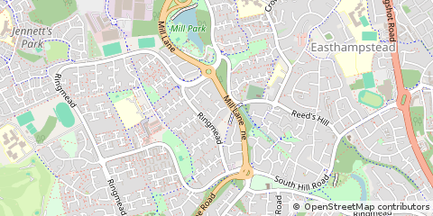 Map of Bracknell, Berkshire