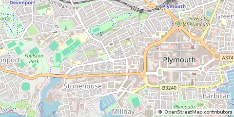 Map of Plymouth