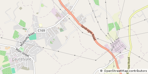 Map of Craigavon, Co Armagh