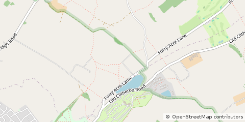 Map of Preston, Lancashire