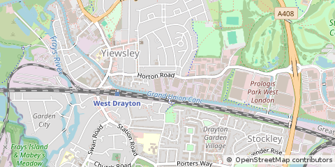 Map of West Drayton