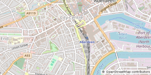 Map of Aberdeen