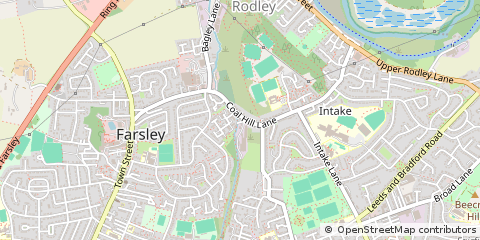 Map of Pudsey