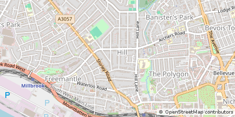 Map of Southampton