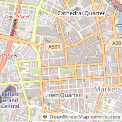 Map of Belfast