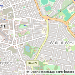 Map of Swindon, Wiltshire